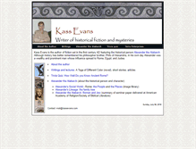 Tablet Screenshot of kassevans.com
